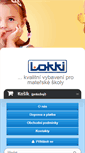 Mobile Screenshot of lokki.cz
